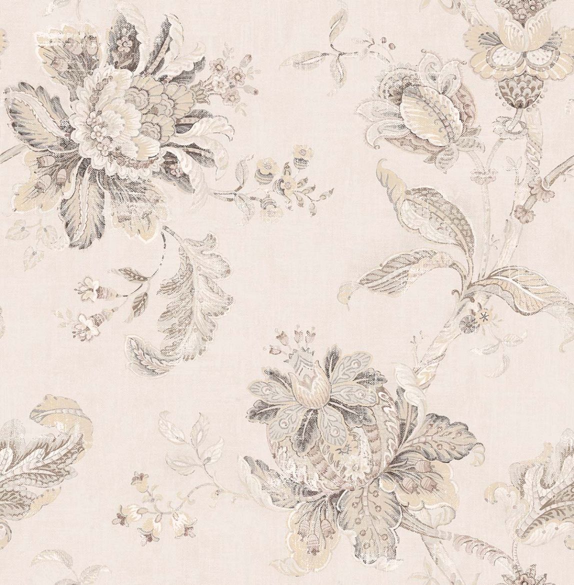 Picture of Anelda Jacobean - Linen & Latte