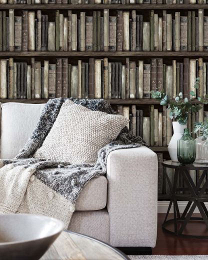 Picture of Faux Bookshelves - Shale