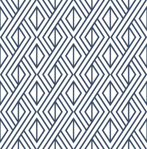 Picture of Diamond Geometric - Navy